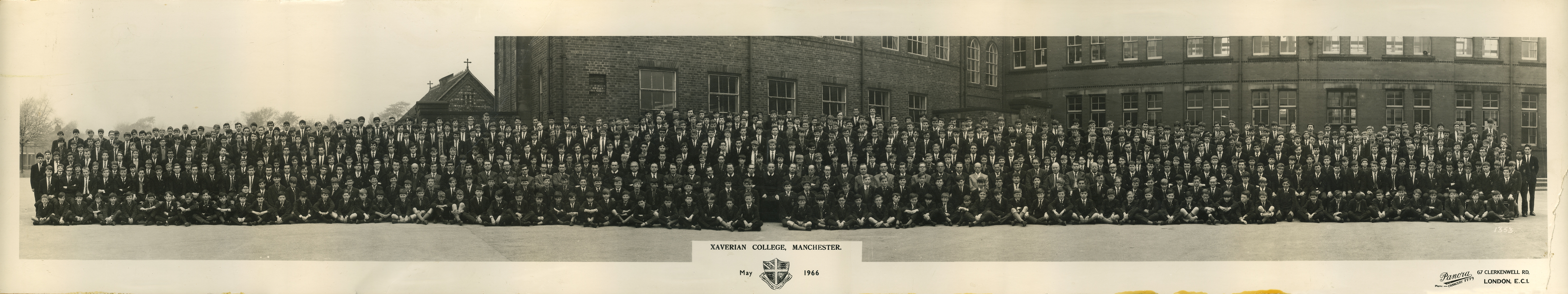 Xaverian College school photograph - May 1966